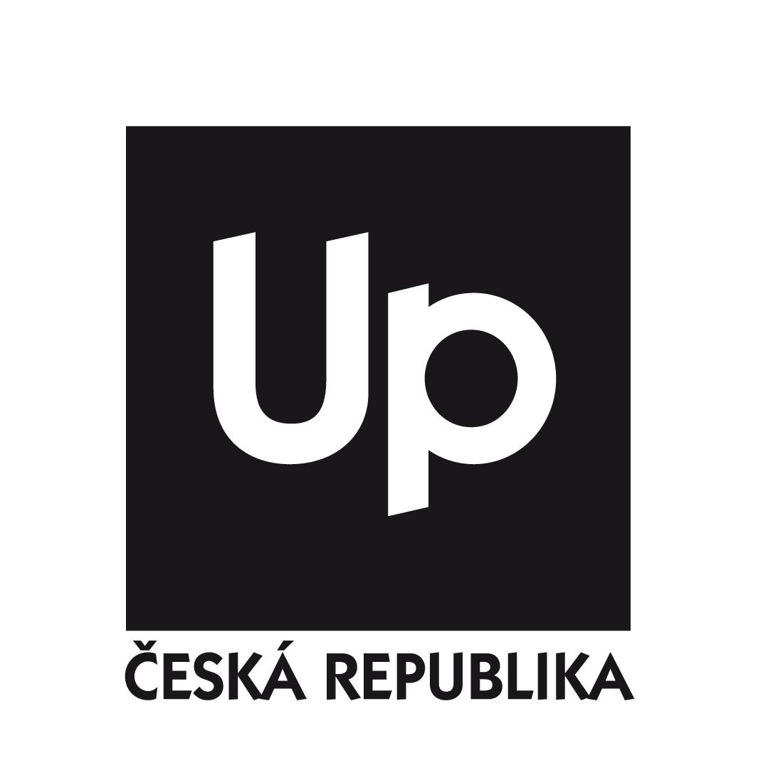 UP logo RGB Black ČR